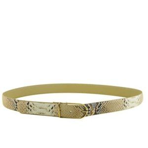 Linea Pelle – Snake Embossed Belt PYTHON / S / S
